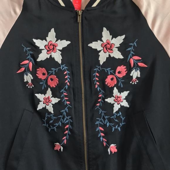 Chelsea & Violet Varsity Bomber Jacket - Picture 5 of 6